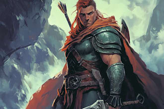 design an amazing d and d character for you