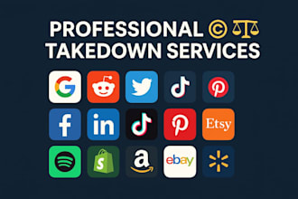 takedown google listings, report copyright, defamatory content, IP infringement