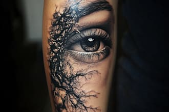 drawing your traditional or old school tattoo design