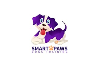 design stand out dog training company logo
