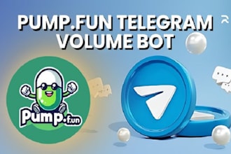 create telegram crypto bot, pumpfun bot, market maker bot, solana volume bot
