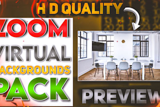 create professional office zoom virtual backgrounds for you