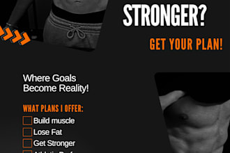 create a custom gym workout plan tailored to your goals