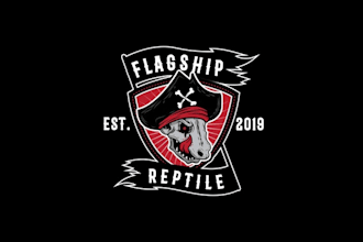 design consulting perfect badass pirateship logo