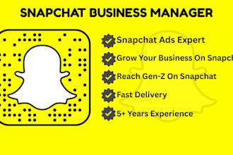 professionally setup and manage high converting snapchat ads for your business
