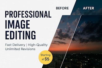 do photo editing, photo manipulation, portrait retouching