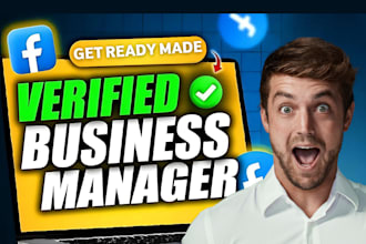 create fresh verified fb business manager and ads account