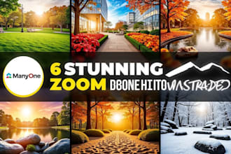 high quality zoom backgrounds houses, offices and branded designs