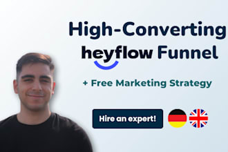 build a high converting heyflow lead funnel for you