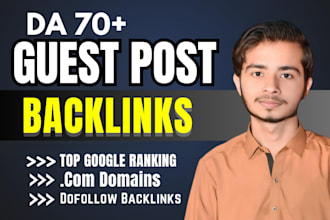 deliver powerful guest post backlinks from niche relevant sites