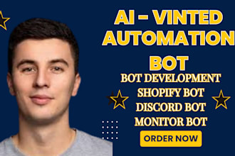 develop vinted bot vinted scrapping  bot vinted discord bot vinted python bot
