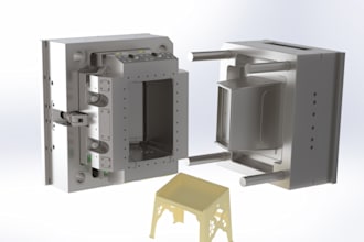 design a professional plastic injection mold using solidworks