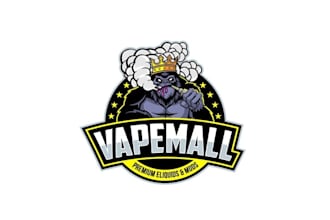 design particular wonderful vape shop logo