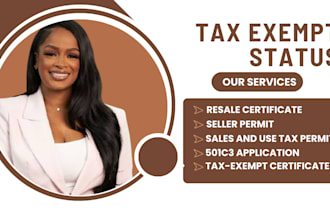get seller permit, resale certificate, tax exempt, 501c3, USA sales and use tax