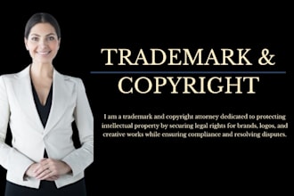 help with your trademark and patent registration, search and office action