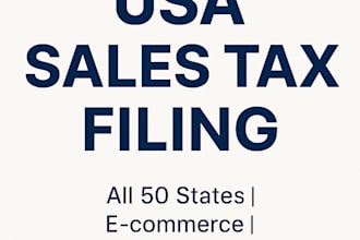 usa sales tax return filing for USA business