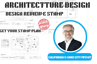 review  civil, structural engineer  drawings and ca stamp for city permit