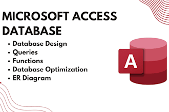 develop,design,fix access database applications and projects