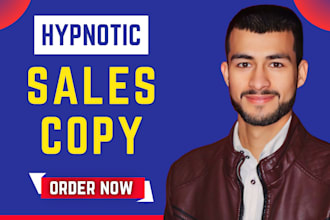 copywrite professional sales copy and landing page that converts