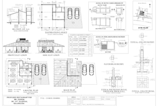 do architectural drawings and structural drawings