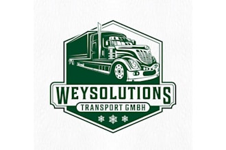 design classic transport business brand logo