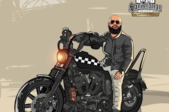 do gta san andreas art style for your photo