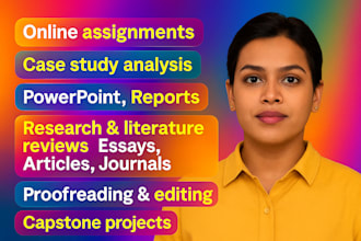 write 1000, 2000, 3000 words essay, 3, 4, 6, 7, 10 page report, case study