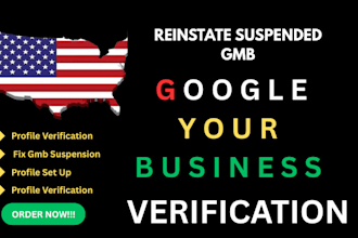 create verified gmb listing, gmb reinstate, gmb instant verification gmb profile
