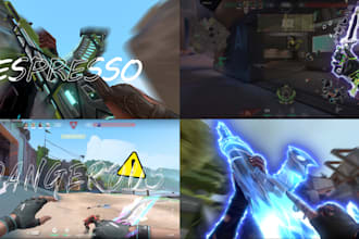create eye catching thumbnail for your valorant montage