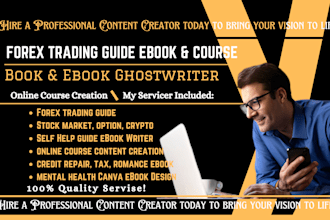 ghostwrite forex trading guide ebook stock market ebook writer crypto currency