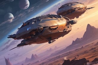 drawing a sci fi character illustration or sci fi character