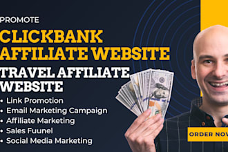 promote clickbank affiliate website travel affiliate website