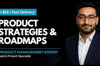 craft product strategies and roadmaps for your saas or startup