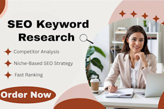 do SEO keyword rsearch and competitor analysis