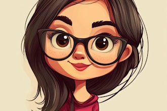 do best cartoon character, caricature, mascot logo, portrait