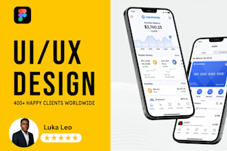 do UI UX design mobile app ui ux design website figma UI UX design
