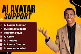 build ai avatar customer support and conversation ai agent using heygen and did