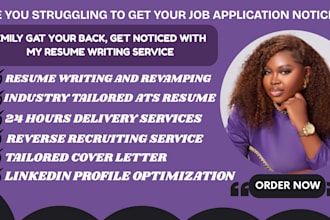 write a professional, ats compliant resume and cover letter that gets interviews