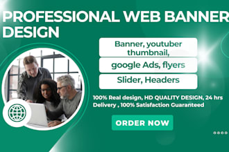 design web banner, shopify  banner flyer, fb ads and cover