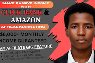affiliate promotion for affiliate program amazon click bank
