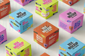 illustrate card game, design box mockup, rulebook, guidebook, tarot card game