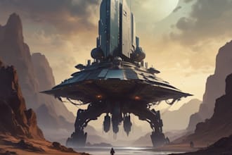make best sci fi art spaceship or any design