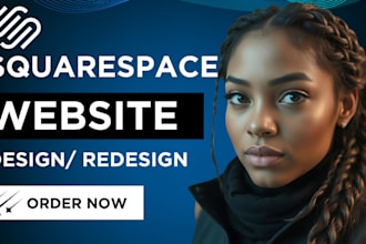 do squarespace website redesign, squarespace website design, squarespace website