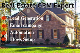 setup lofty CRM, boldtrail, kvcore, chime, follow up boss real estate CRM