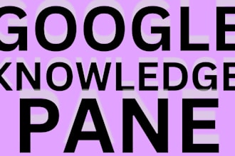 create massive google knowledge panel for business purposes or personal