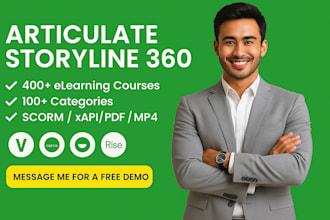 make interactive elearning course using articulate rise 360