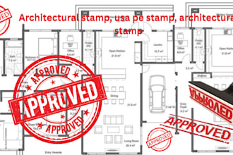 do architectural stamp, usa pe stamp, architectural stamp