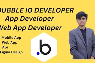 build apps redesign apps and do app development in bubble io