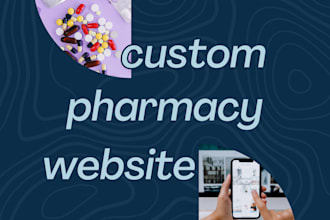 create a pharmacy website