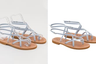 do high quality image retouching and background removing service